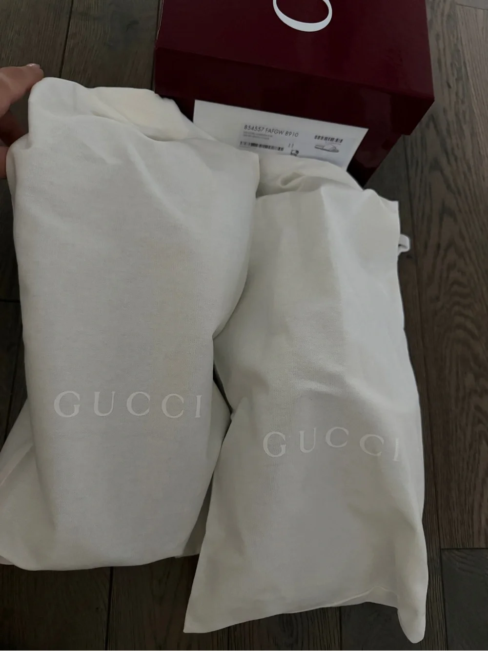 Gucci Men’s Camo Monogram Slide Sandals in Green, Black, Tan